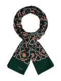 FURSAC geometric-pattern scarf - Green