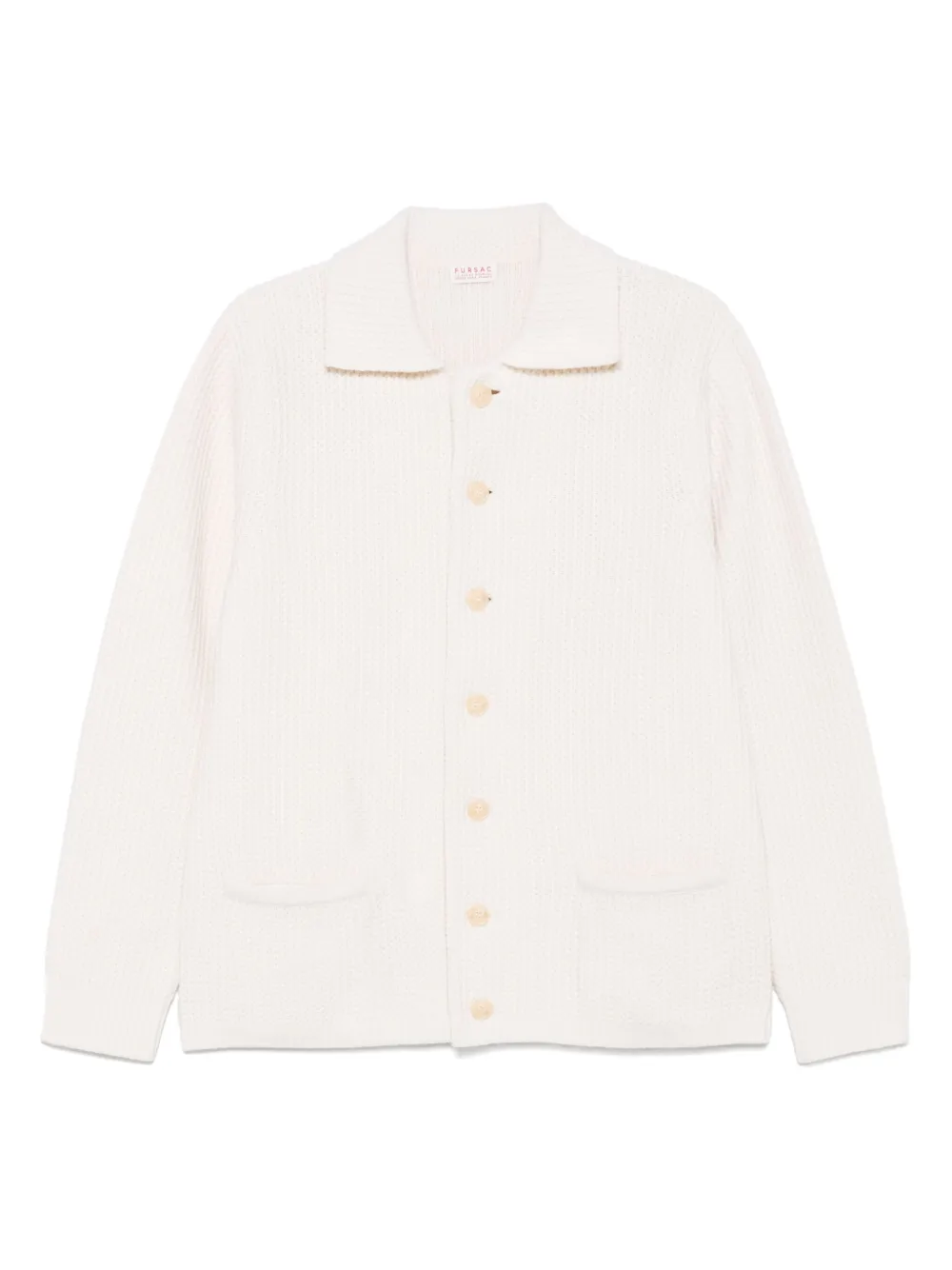 FURSAC Wollen vest Beige