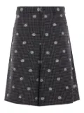 Comme des Garçons Homme Plus check-print shorts - Black