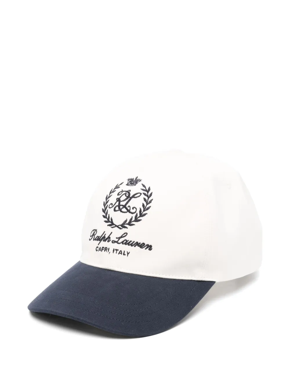 Ralph Lauren Purple Label logo-embroidered baseball cap - Bianco