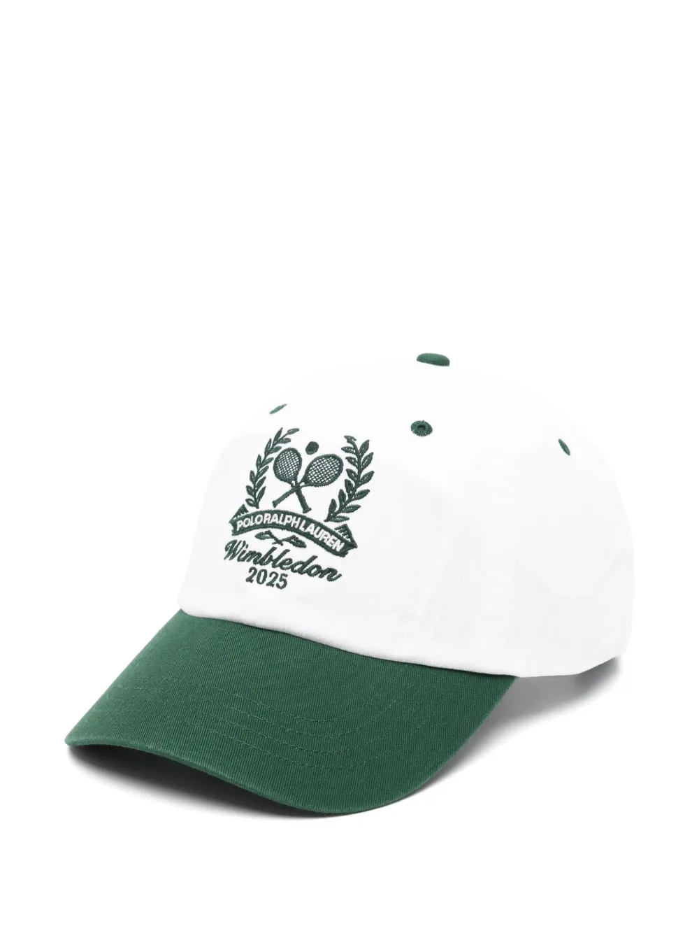 Polo Ralph Lauren X Wimbledon Embroidered Baseball Cap In 白色
