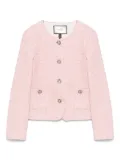 NISSA tweed jacket - Pink