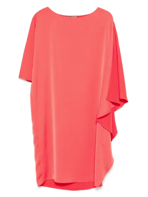 NISSA draped midi dress