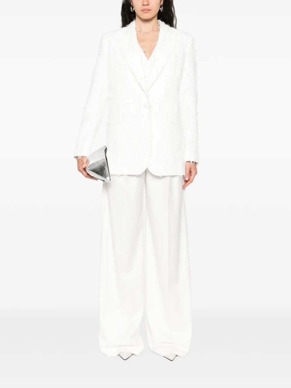 NISSA fringed  blazer | Blazers | Image 2