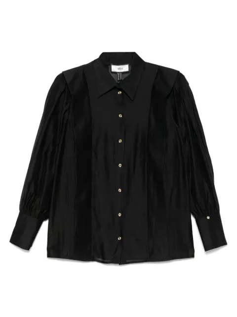 NISSA camisa con pliegues