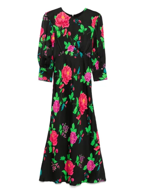 NISSA printed midi dress 