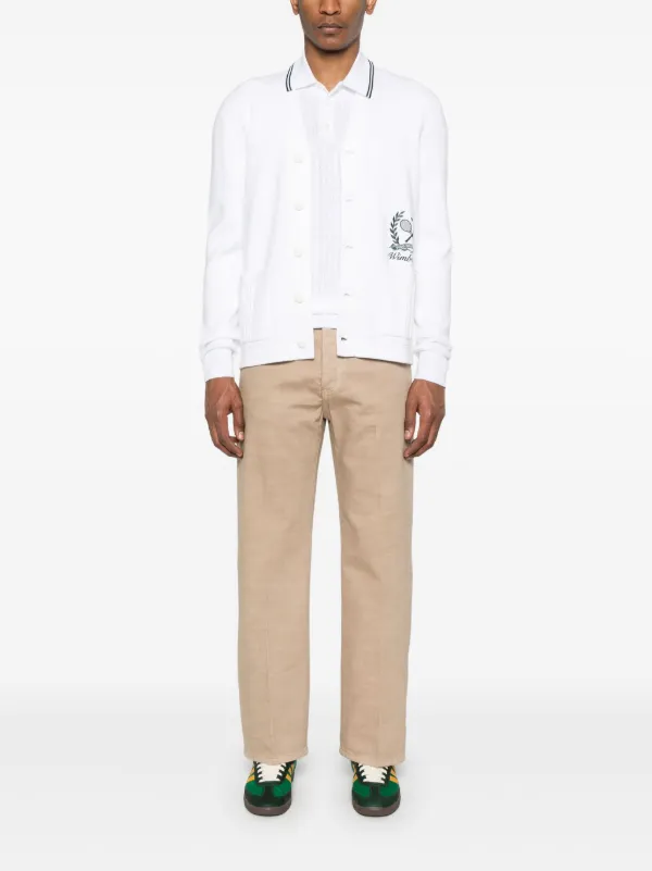 Polo Ralph Lauren x Wimbledon Cotton Cardigan | White | FARFETCH