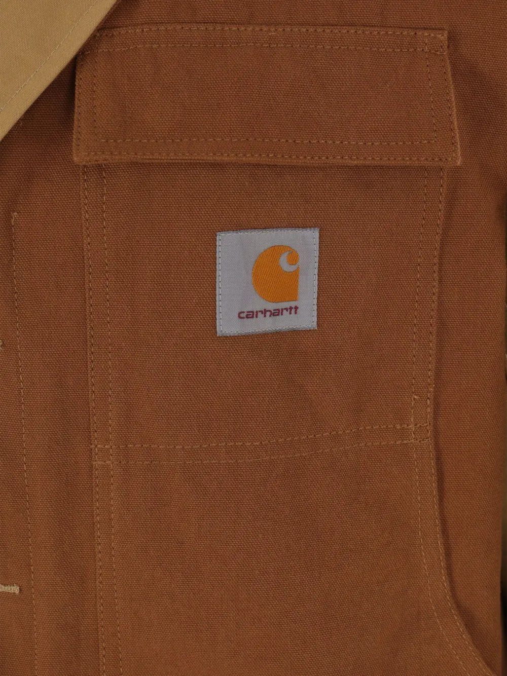 Junya Watanabe MAN Katoenen blazer met vlakken Bruin