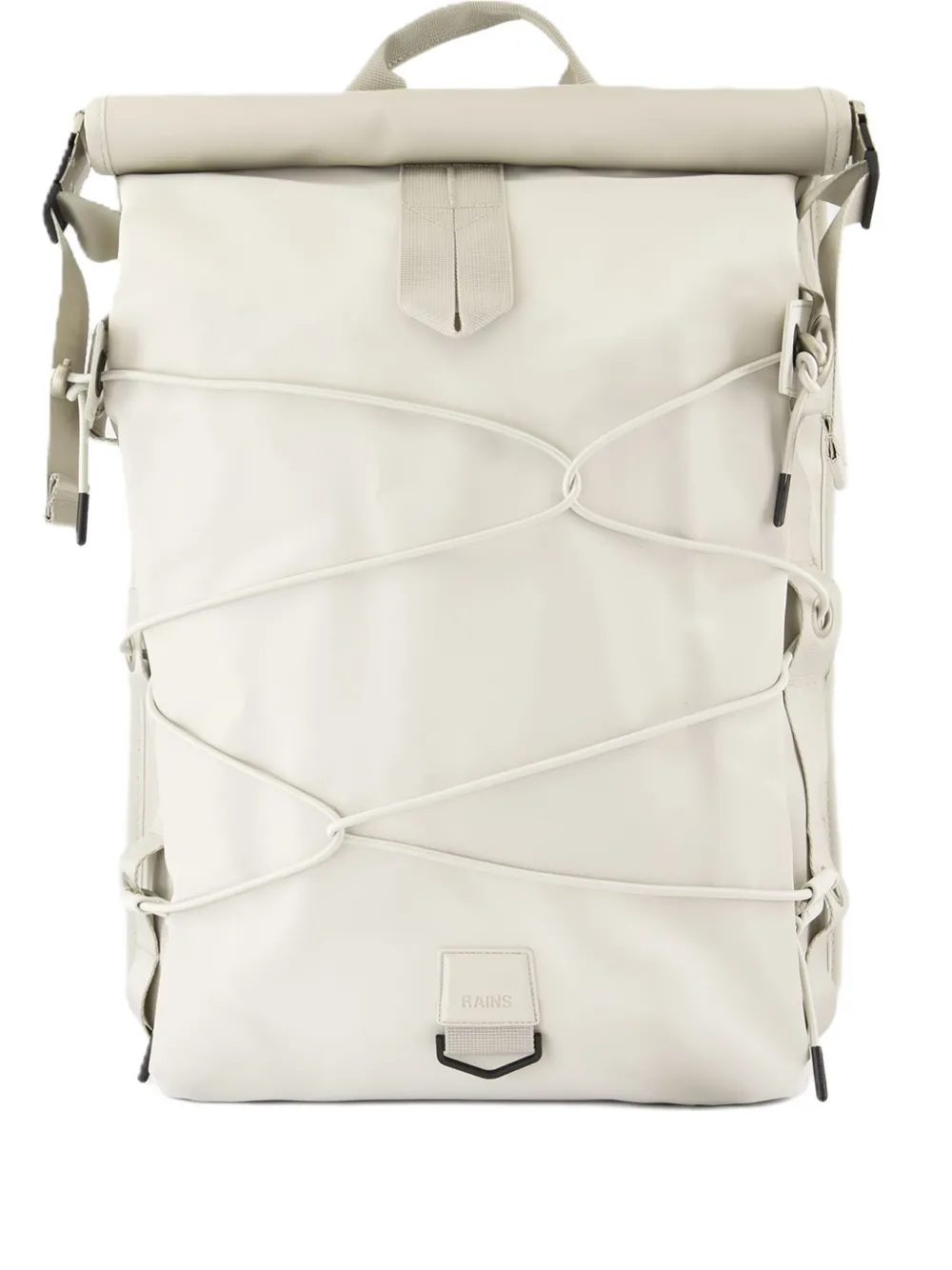 Rains Tral Cord roll-top backpack | White | Image 1