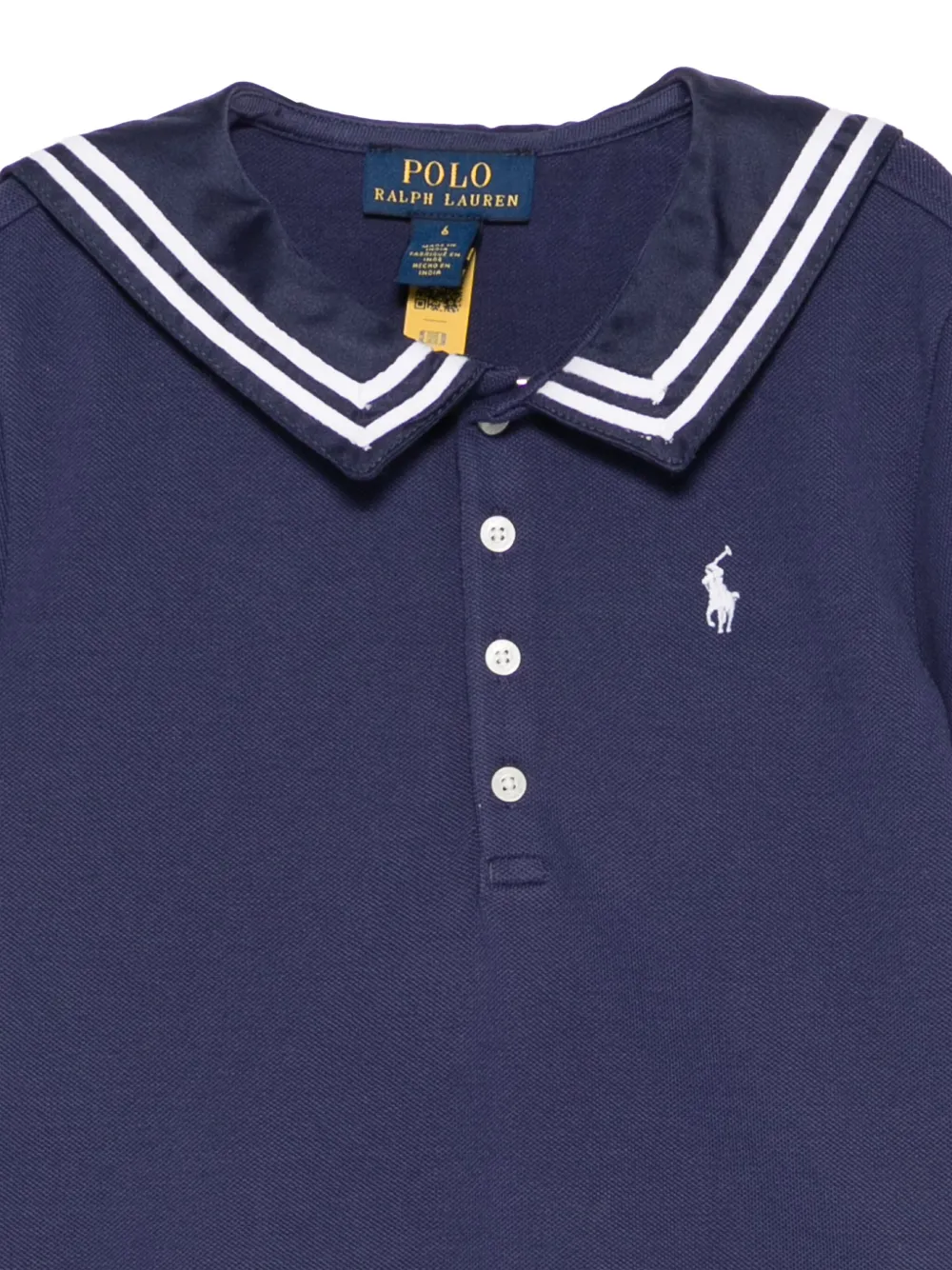 POLO RALPH LAUREN KIDS Poloshirt met geborduurd logo Blauw