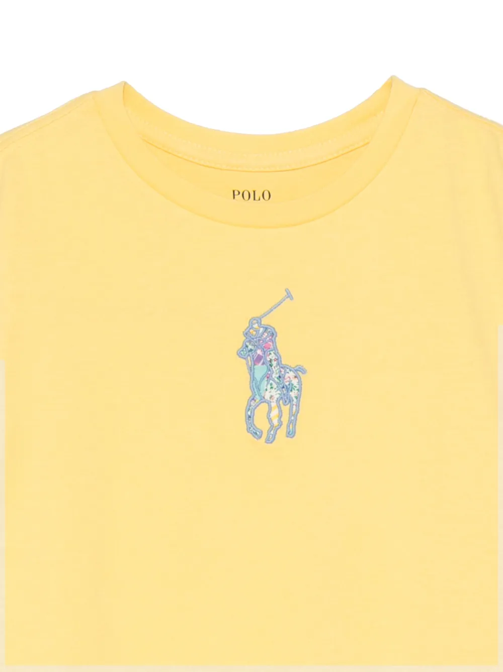 POLO RALPH LAUREN KIDS Katoenen T-shirt Geel