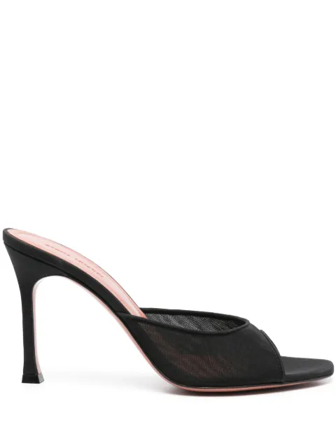 Amina Muaddi Alexa Mules 95mm