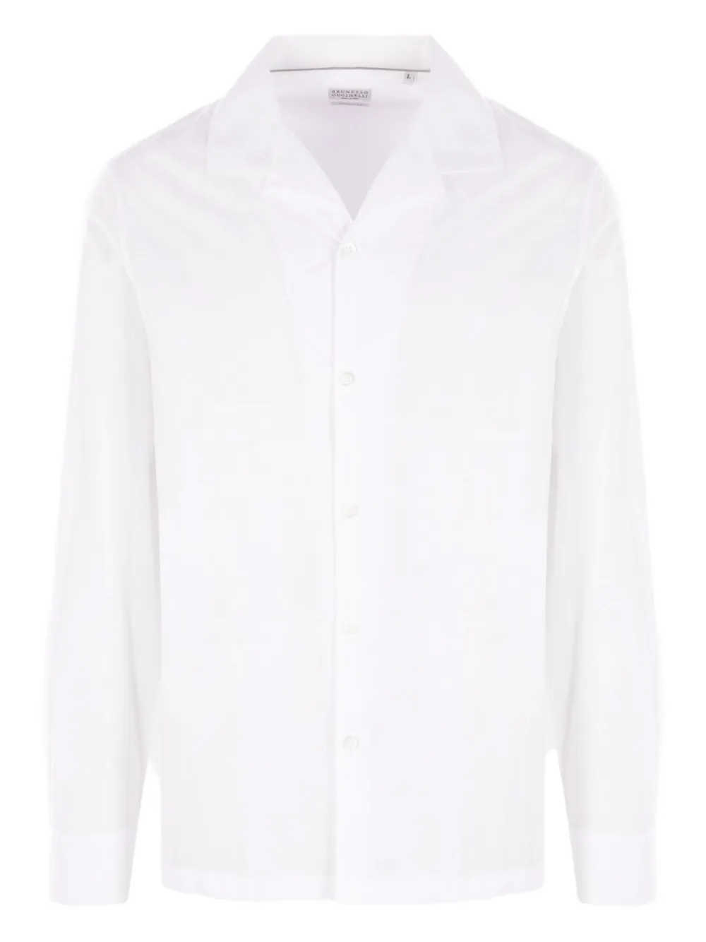 Brunello Cucinelli camisa de algodón | blanco | Image 1