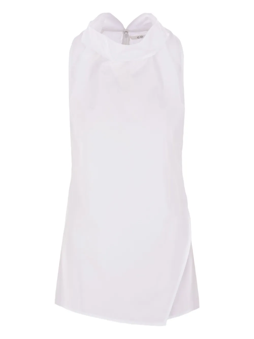 Co high-neck sleeveless top | White | Image 1