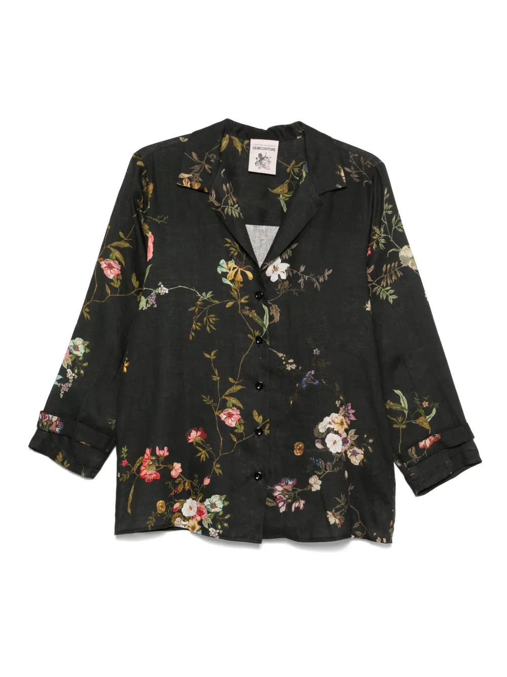 Semicouture Yisel blouse Zwart