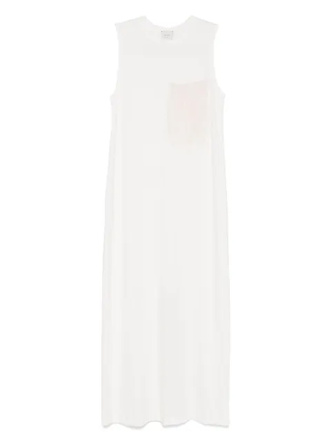 Alysi vestido midi con detalle de flecos