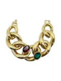 Jennifer Gibson Jewellery 1980s Givenchy chunky-chain bracelet - Gold