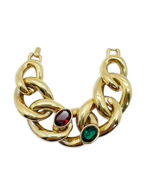 Jennifer Gibson Jewellery 1980s Givenchy chunky-chain bracelet
