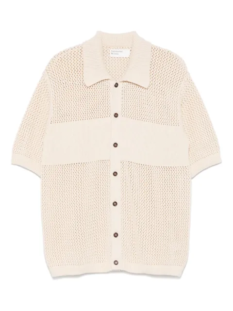 Universal Works camisa tejida