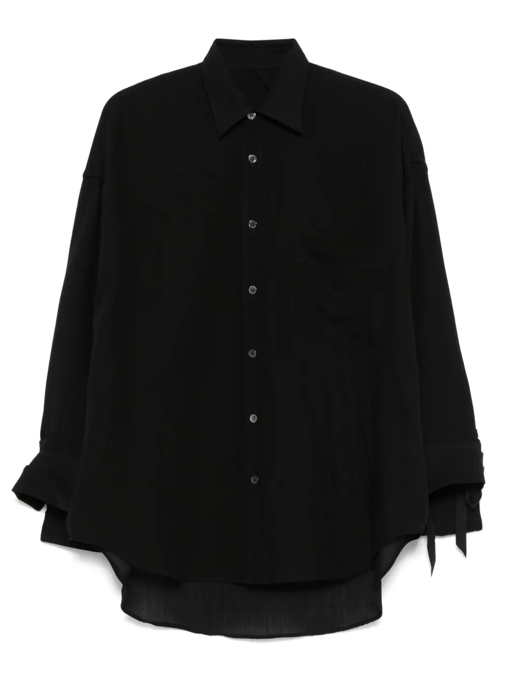 marina yee camisa con botones | negro | Image 1