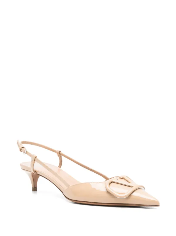 Valentino Garavani Vロゴ 50mm スリングバック パンプス Valentino Garavani Vロゴ 50mm スリングバック パンプス
