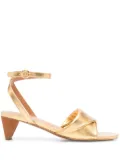 Clergerie 45mm Lover sandals - Gold
