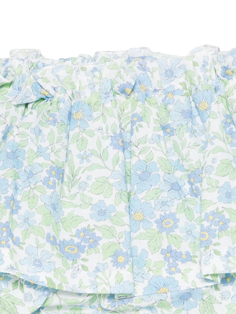 Mariella Ferrari Rok met bloemenprint Blauw