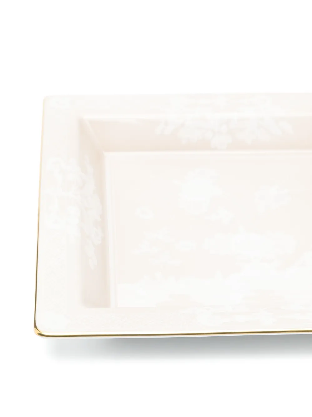 Ginori 1735 Large Change Tray (24,5cm X 24,5cm) In Neutrals