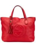 Gucci Pre-Owned 2000-2015 Large Leather Soho Working Tote satchel - Red