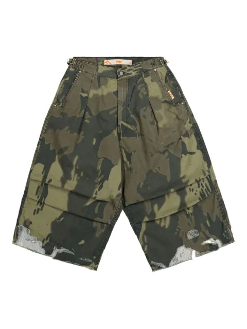 Rick Owens DRKSHDW camouflage-print shorts 