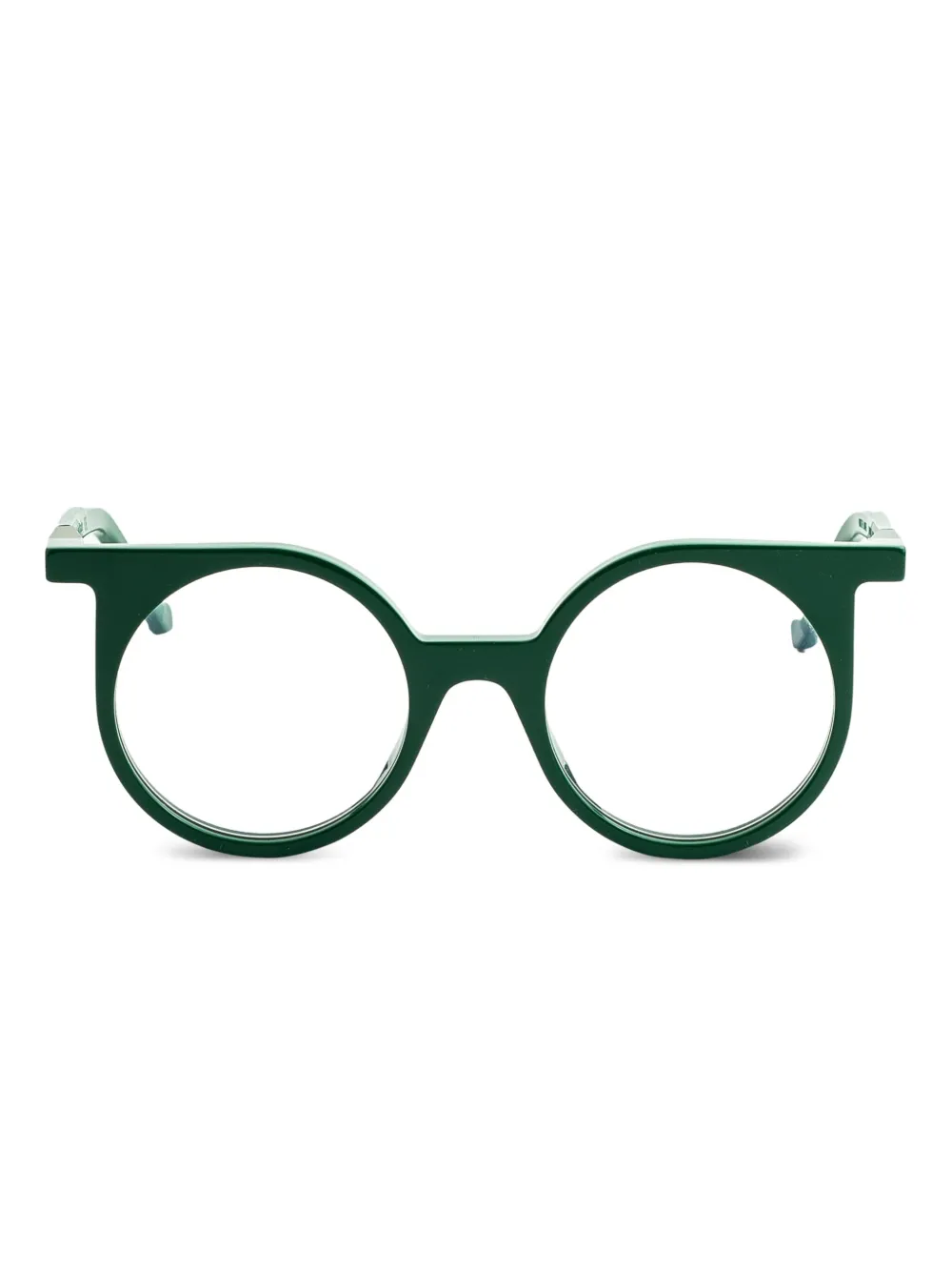 VAVA Eyewear round-frame glasses | Green | Image 1