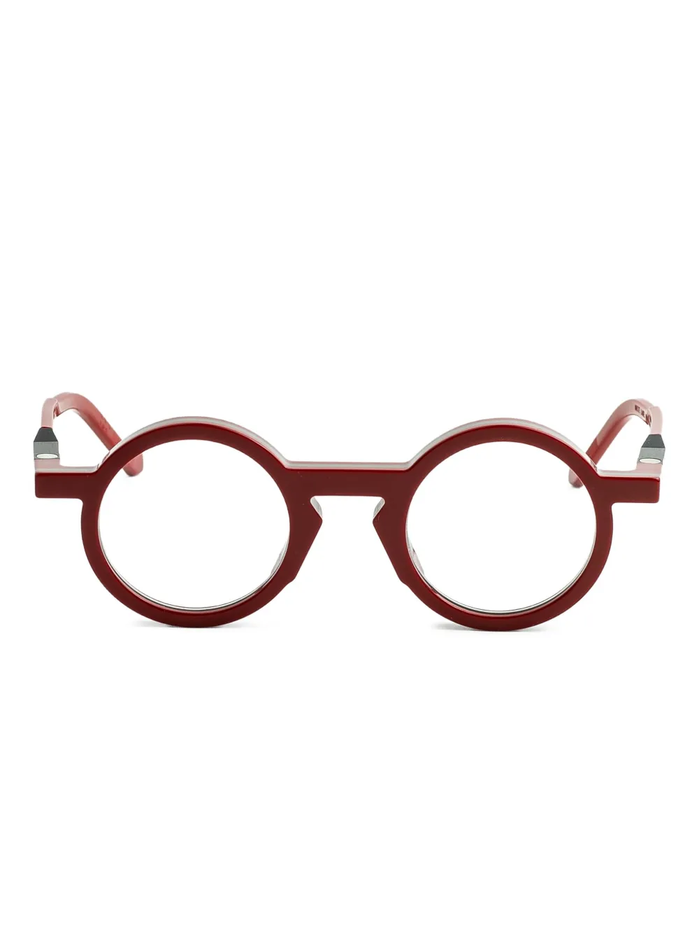 VAVA Eyewear round-frame glasses | Red | Image 1