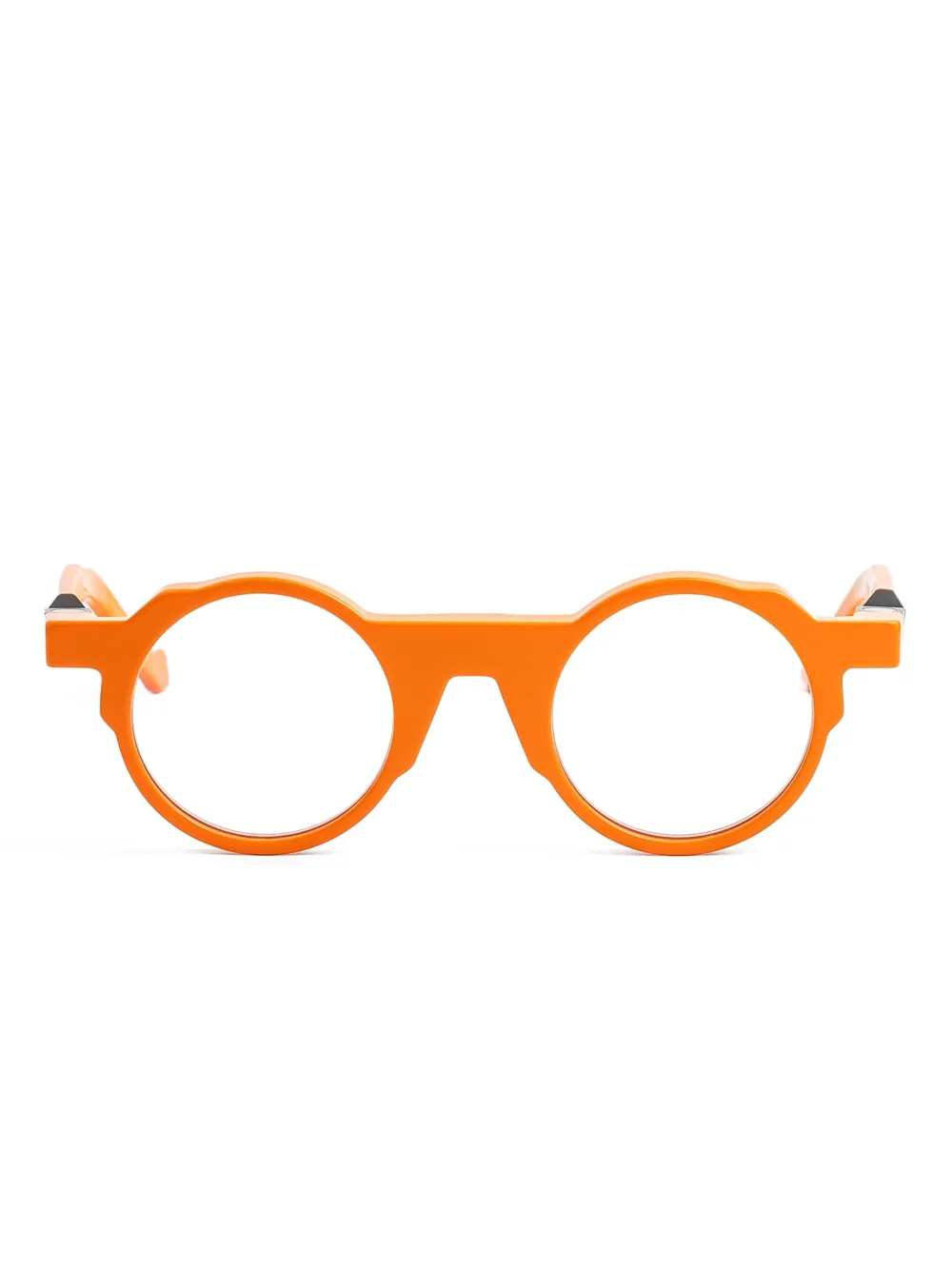 VAVA Eyewear round-frame glasses | Orange | Image 1