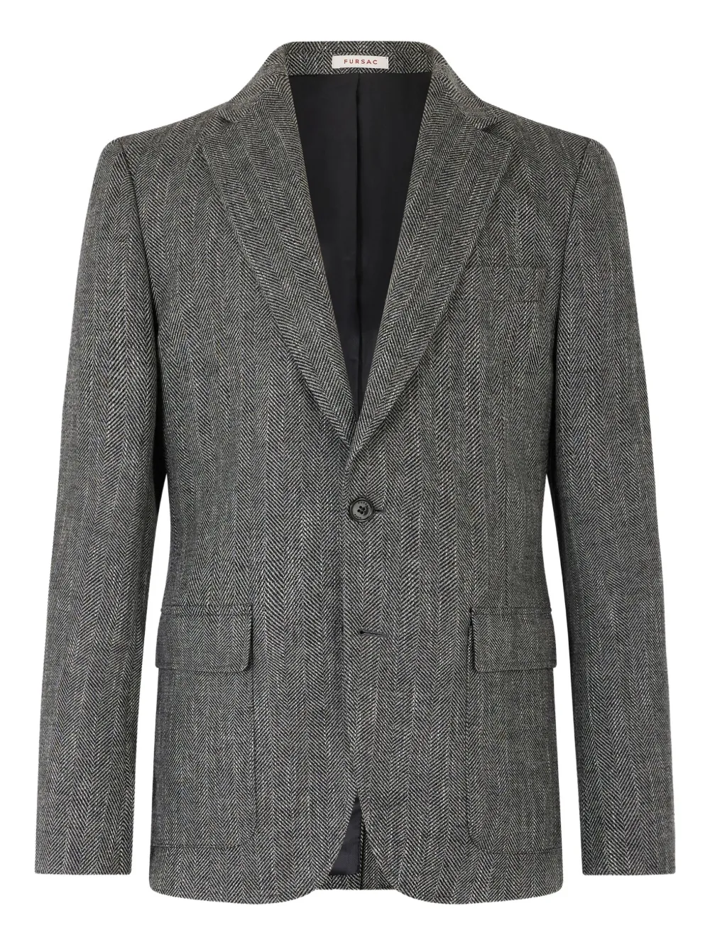 FURSAC herringbone blazer | Grey | Image 1