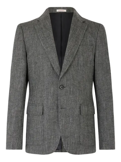 FURSAC blazer con motivo pied de poule