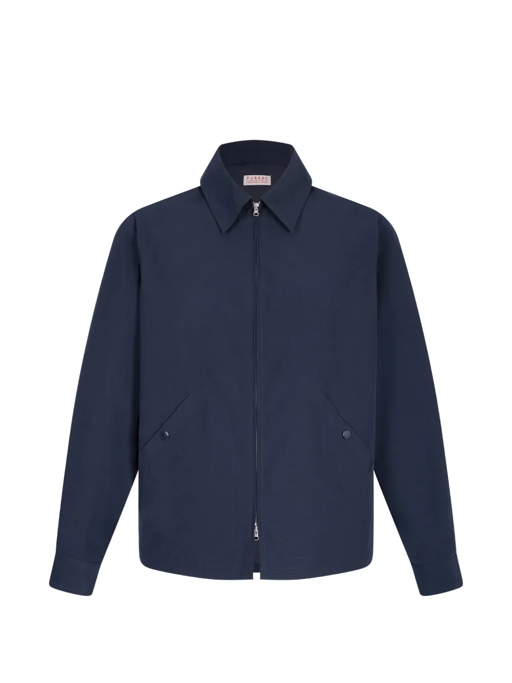 FURSAC classic-collar jacket - Blu