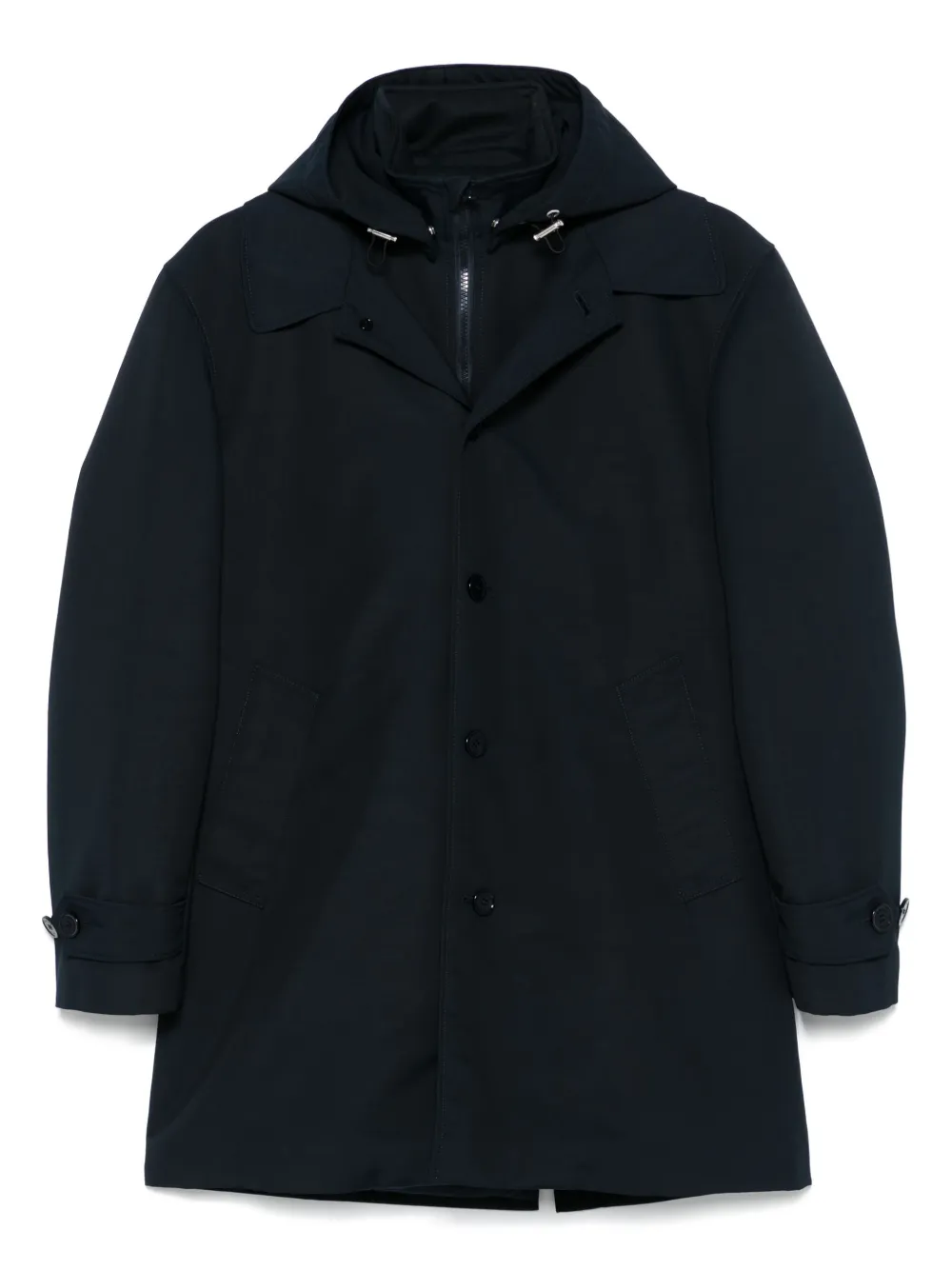 FURSAC Jas met enkele rij knopen Blauw
