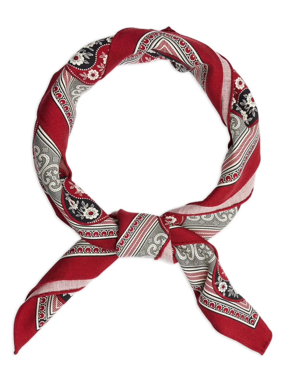 FURSAC Zakdoek met print - Rood