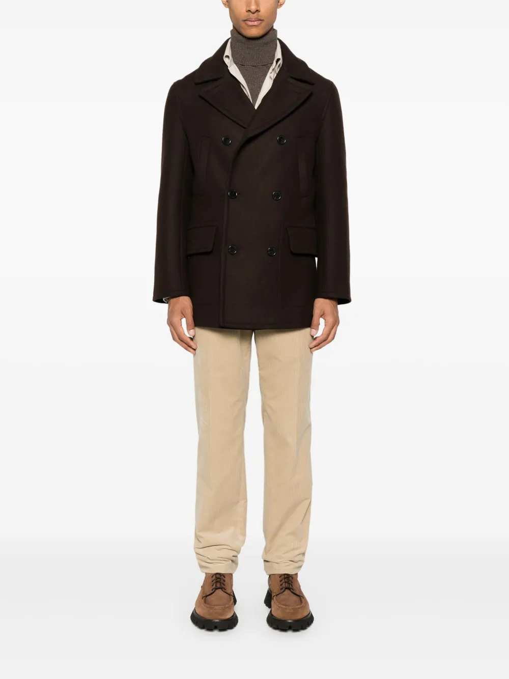 FURSAC twill coat | Double Breasted Coats | Image 2