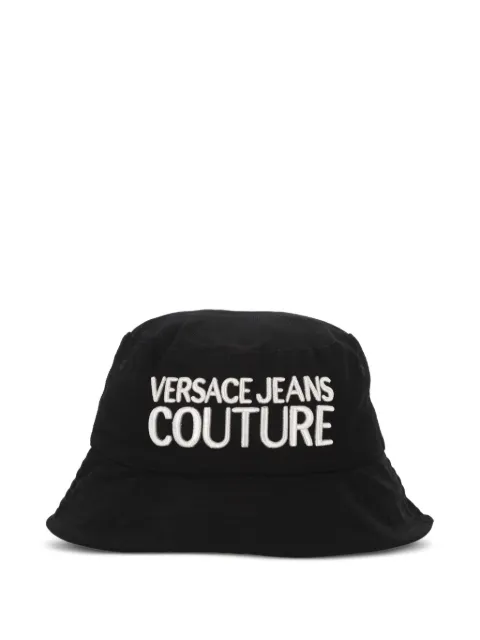 Versace Jeans Couture Chapéu bucket com logo bordado
