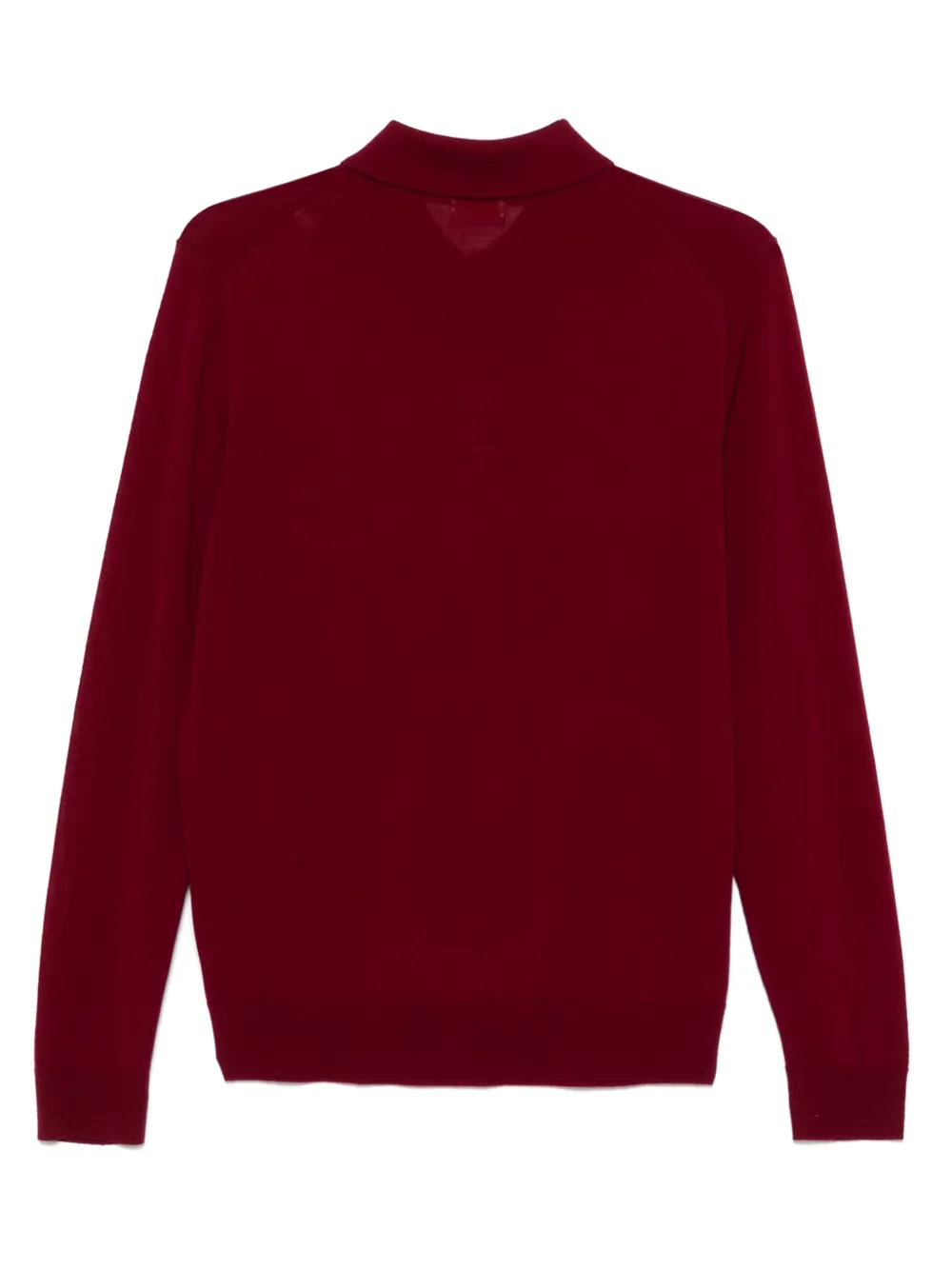 FURSAC Wollen poloshirt - Rood
