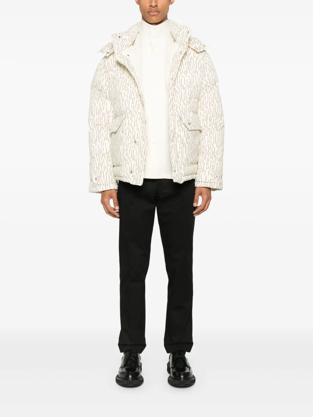 FURSAC Gestreept jack Beige