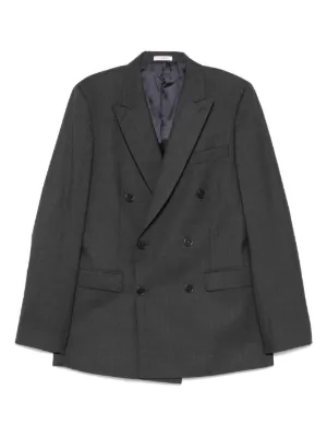 Christian Dior Pre-Owned 1990s ストライプ ジャケット | ブルー