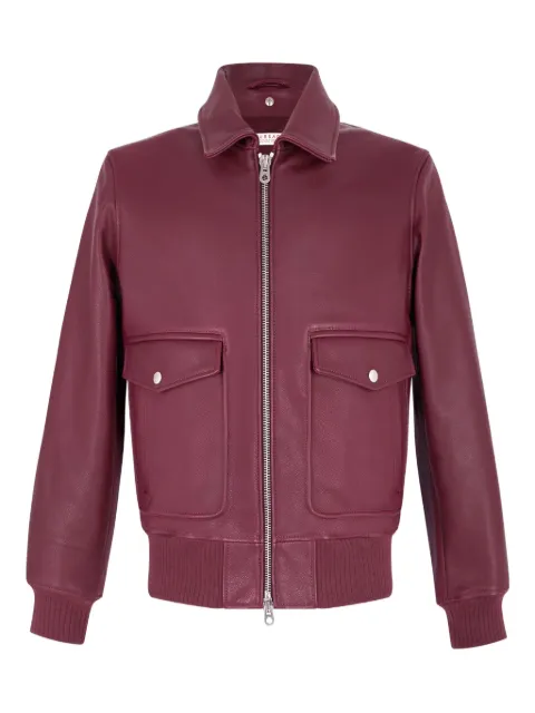 FURSAC zip-up leather jacket