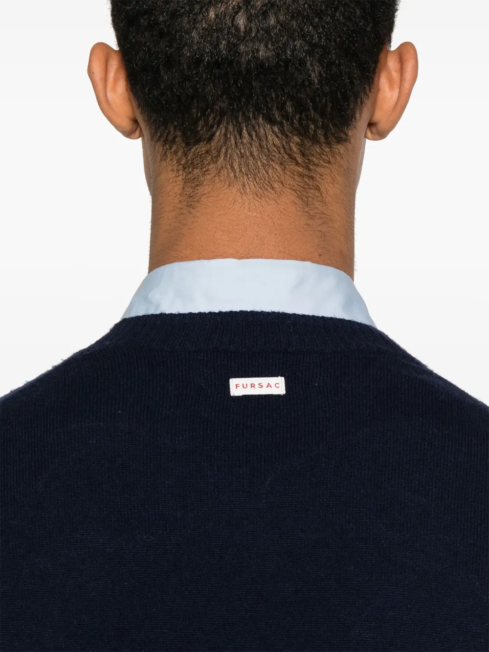 FURSAC Trui met ronde hals Blauw
