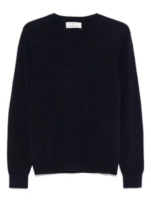 COMME des GARÇONS HOMME 黒 Vネックニットセーター Comme Des Garçons Homme Vネック セーター | ブルー | FARFETCH JP
