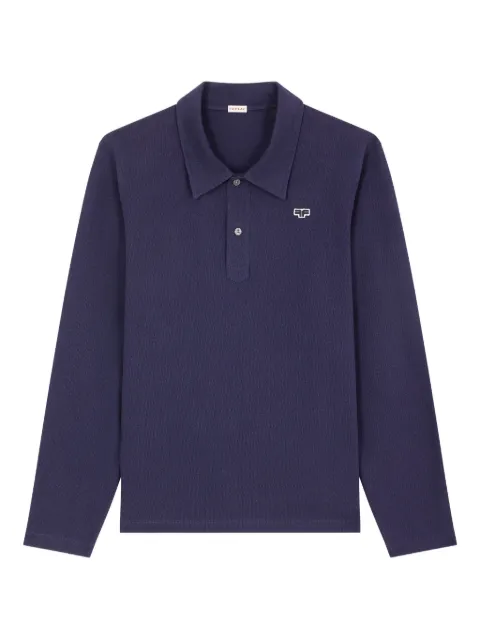 FURSAC long-sleeve logo polo shirt