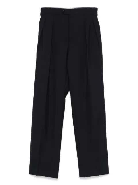 FURSAC pantalones con dobladillo vuelto