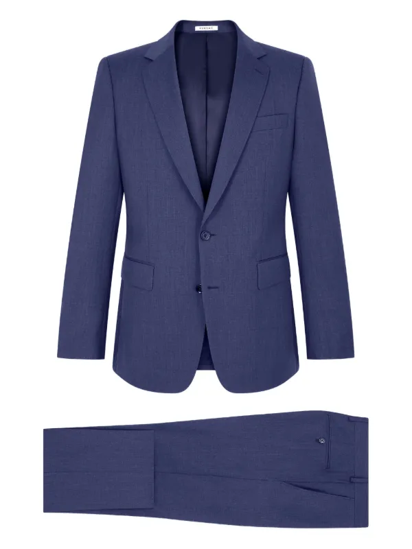 FURSAC Virgin Wool Suit in Blue