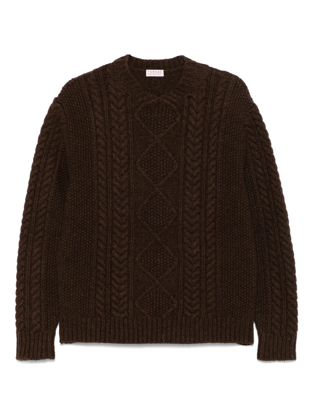 FURSAC suéter con cuello redondo | marrón | Image 1